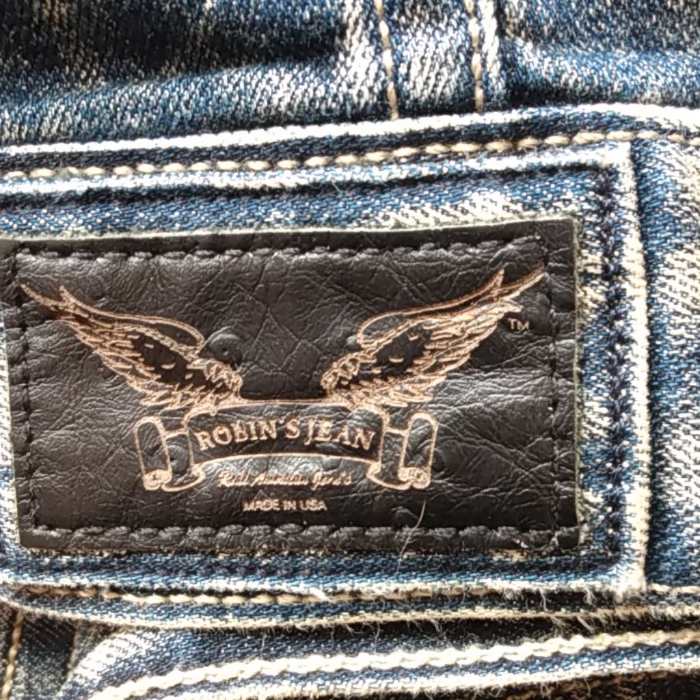 Robins Jean Chapa embroidered jeans Jacket - Picture 5 of 9